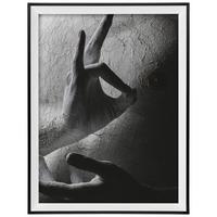 Bilderrahmen Mara in Schwarz ca. 15x20cm - Schwarz, Kunststoff (15/20cm) - Mömax