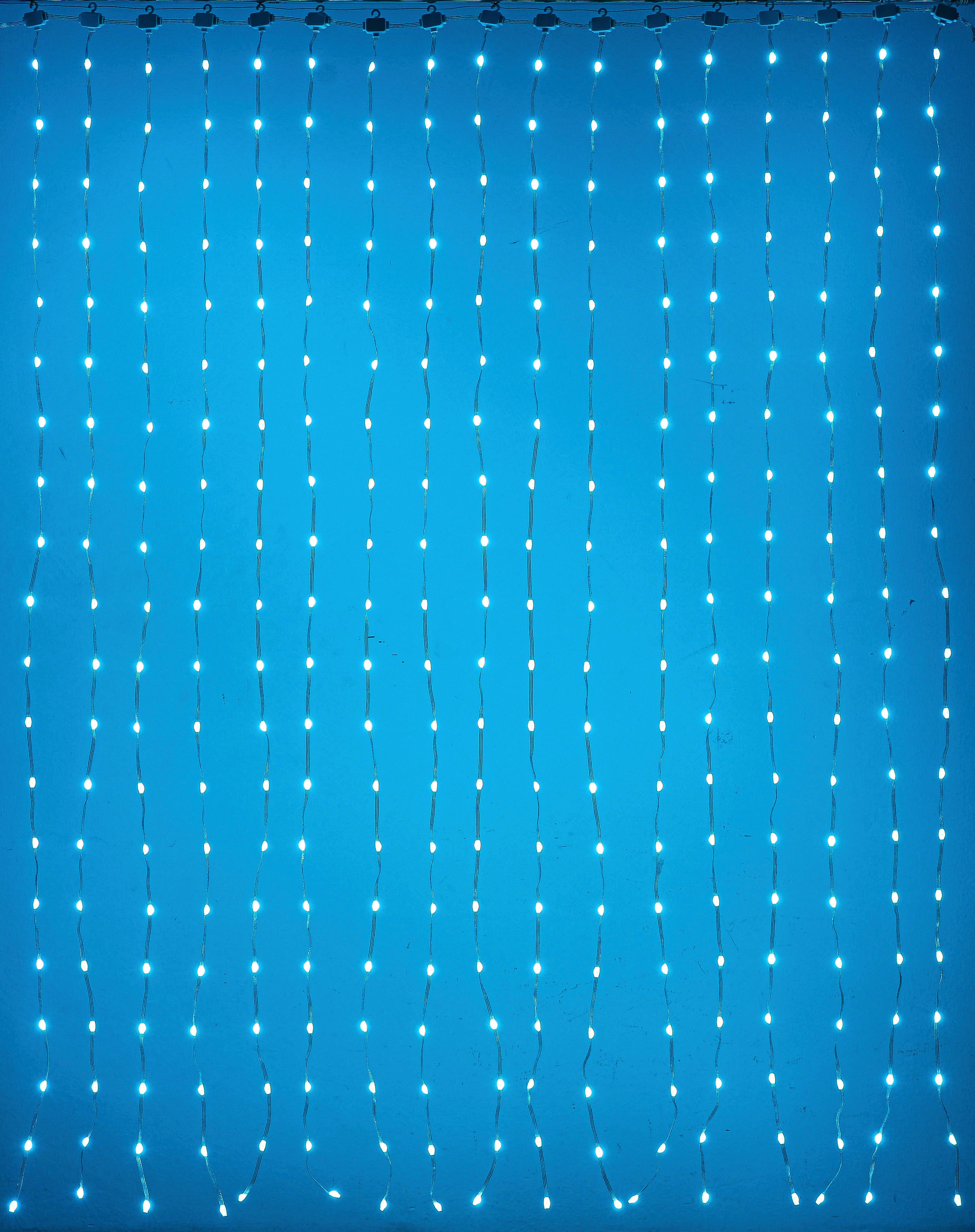 LED-DEKORATIONSLAMPA VORHUN - vit/svart, Klassisk, plast (140/140cm) - Mömax