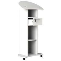 Stoječi Pult Redola M, Bela - bela, Moderno, leseni material (56/110/37cm) - MID.YOU