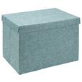 Škatla Za Shranjevanje Cindy -ext- -top- - petrolej, Moderno, tekstil (38/26/24cm) - Mömax modern living Škatla Za Shranjevanje Cindy -ext- -top- - petrolej, Moderno, tekstil (38/26/24cm) - Mömax modern living