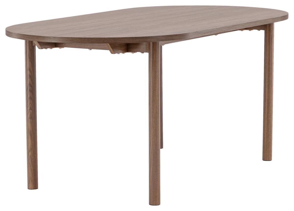 Esstisch Andy ca. 180x90x75 cm Braun - Braun, Design, Holzwerkstoff/Metall (180/90/75cm) - Livetastic