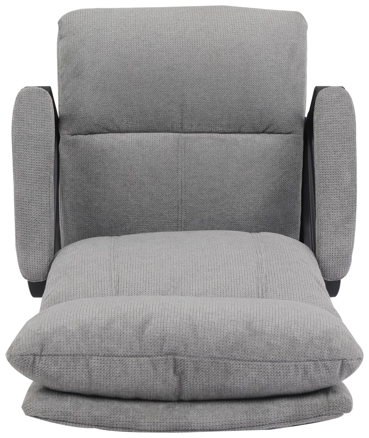 Uredska Stolica Anna 2 - siva/crna, Moderno, drvo/metal (63/122/68cm) - Modern Living