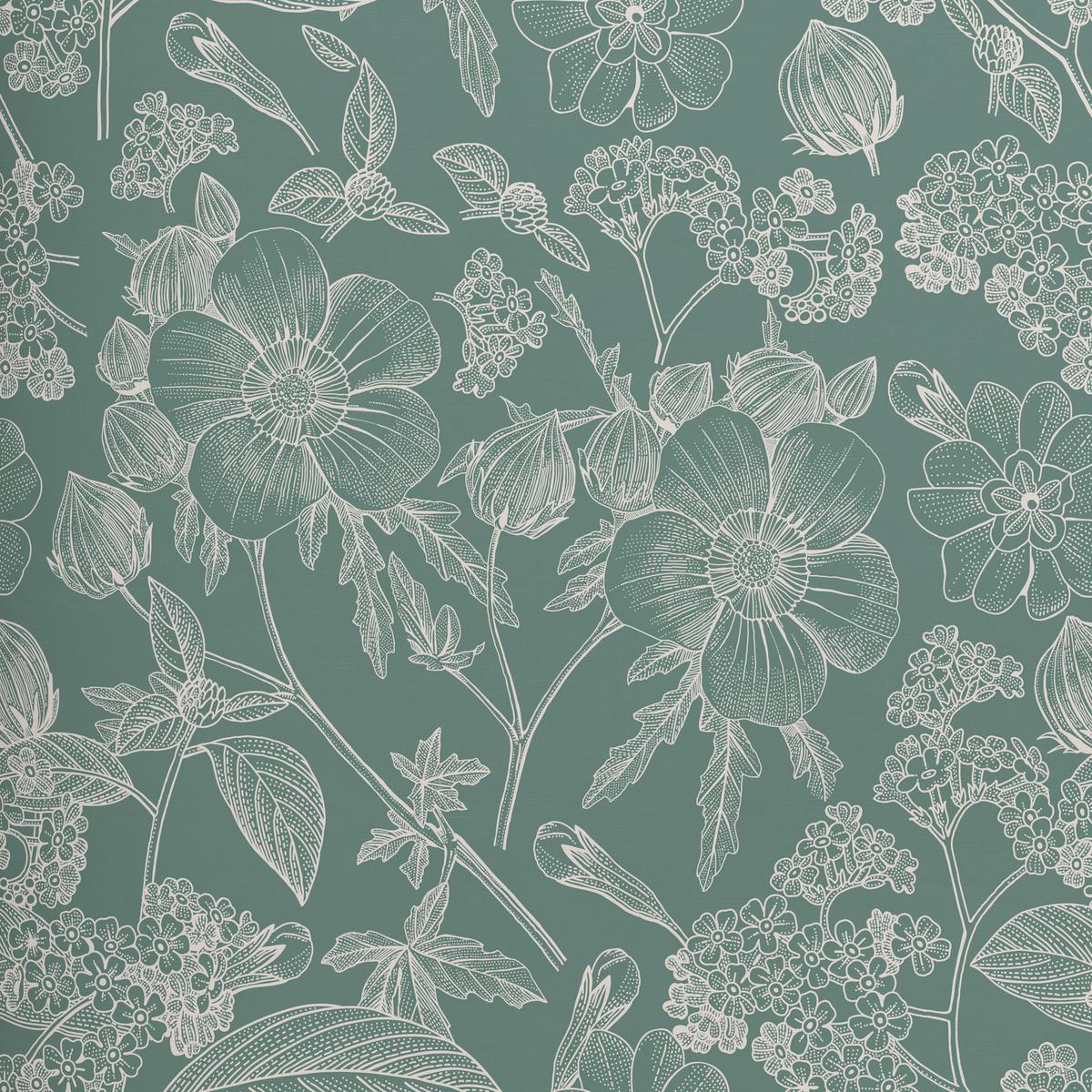 BETTWÄSCHESET LINETTE - Grün, Romantik / Landhaus, Textil (160/210cm) - Modern Living