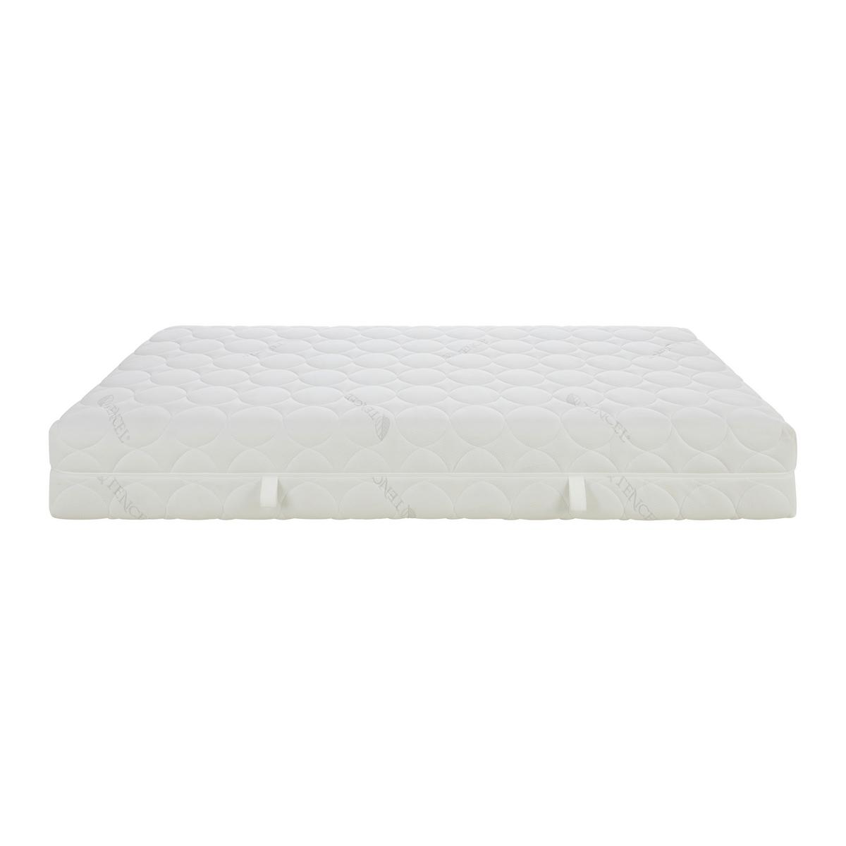 Komfortschaummatratze Ergo 24 ca. 160x200cm - Weiss, Textil (160/200cm) - Nadana