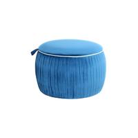 Hocker Adoree 100 - Blau, Design, Textil (63cm) - Kayoom