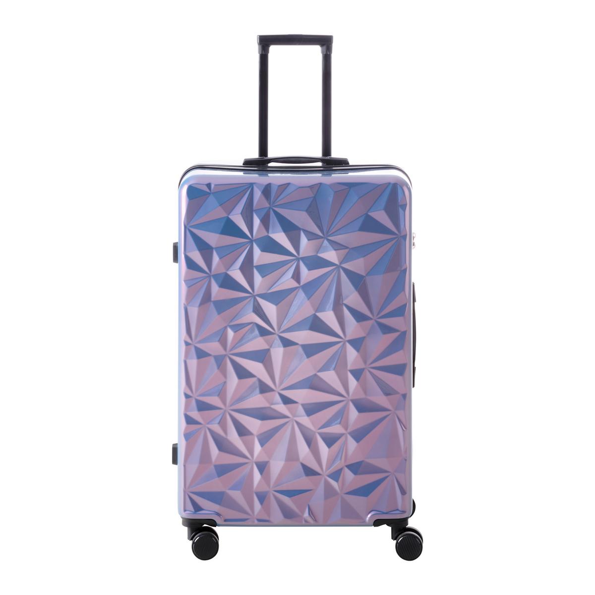 Reisekofferset Lissabon Flieder, 3-teilig - Flieder, KONVENTIONELL, Kunststoff/Textil - Mömax