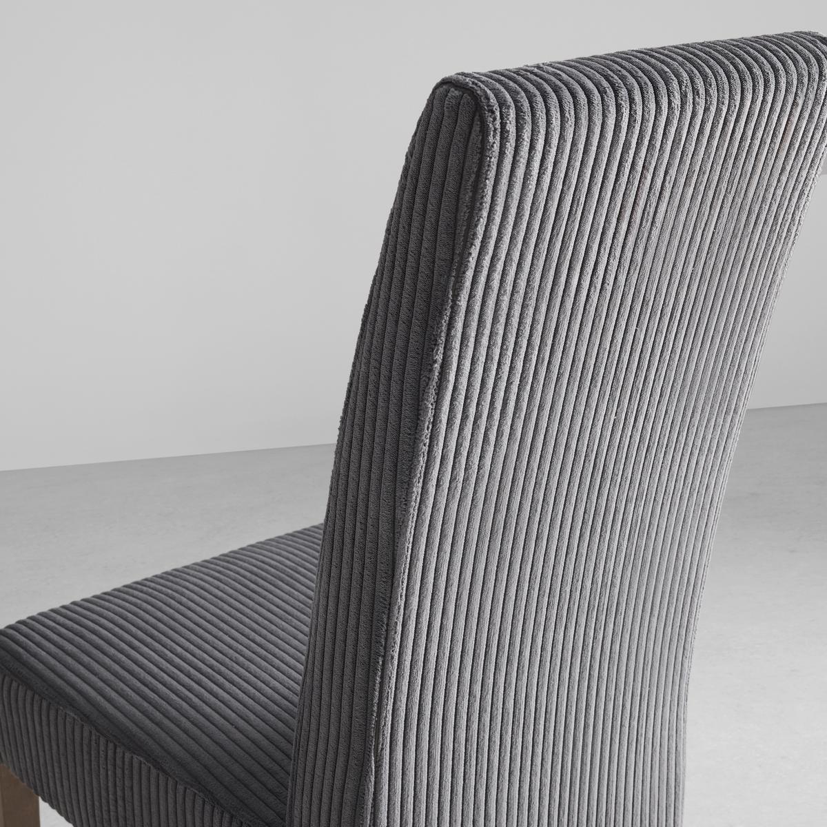 Stuhl Roko Grau - Eichefarben/Grau, Modern, Holz/Textil (46/101/62cm) - Mömax