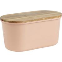 Škatla Za Kruh Fresh, Barva Korale - barve korale/barve akacije, Basics, umetna masa/les (37/21,5/17,20cm) - Echtwerk