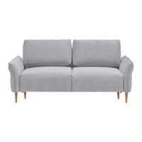 Trosjed Custom - siva/prirodne boje, Moderno, tekstil/drvo (183/85/92cm) - Mömax