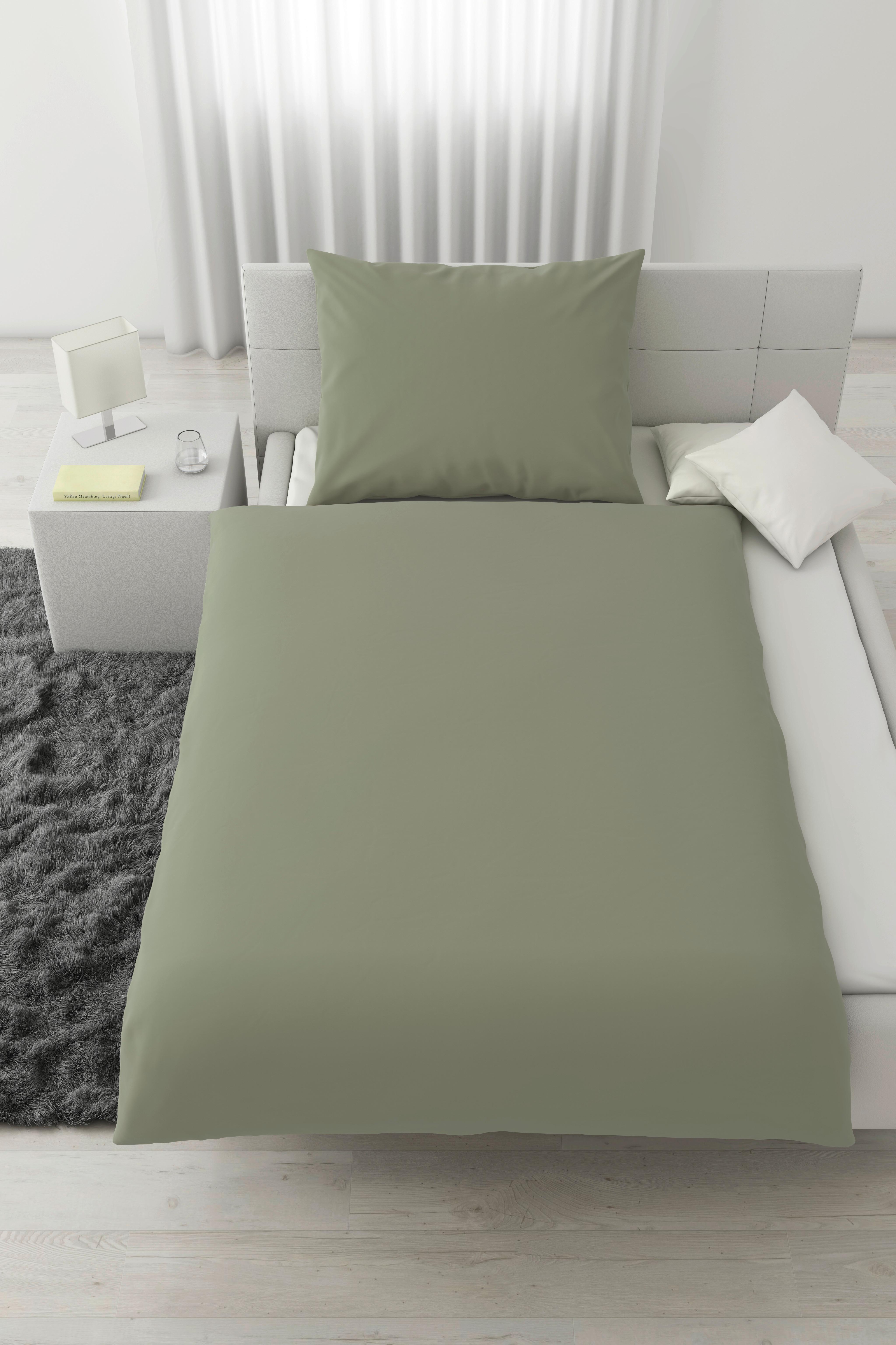 Ágyneműhuzat-garnitúra Iris - zöld, Modern, textil (140/200cm) - Modern Living