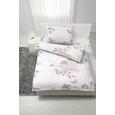 Posteljnina Fleur -ext- - črna/siva, Romantika, tekstil - Mömax modern living