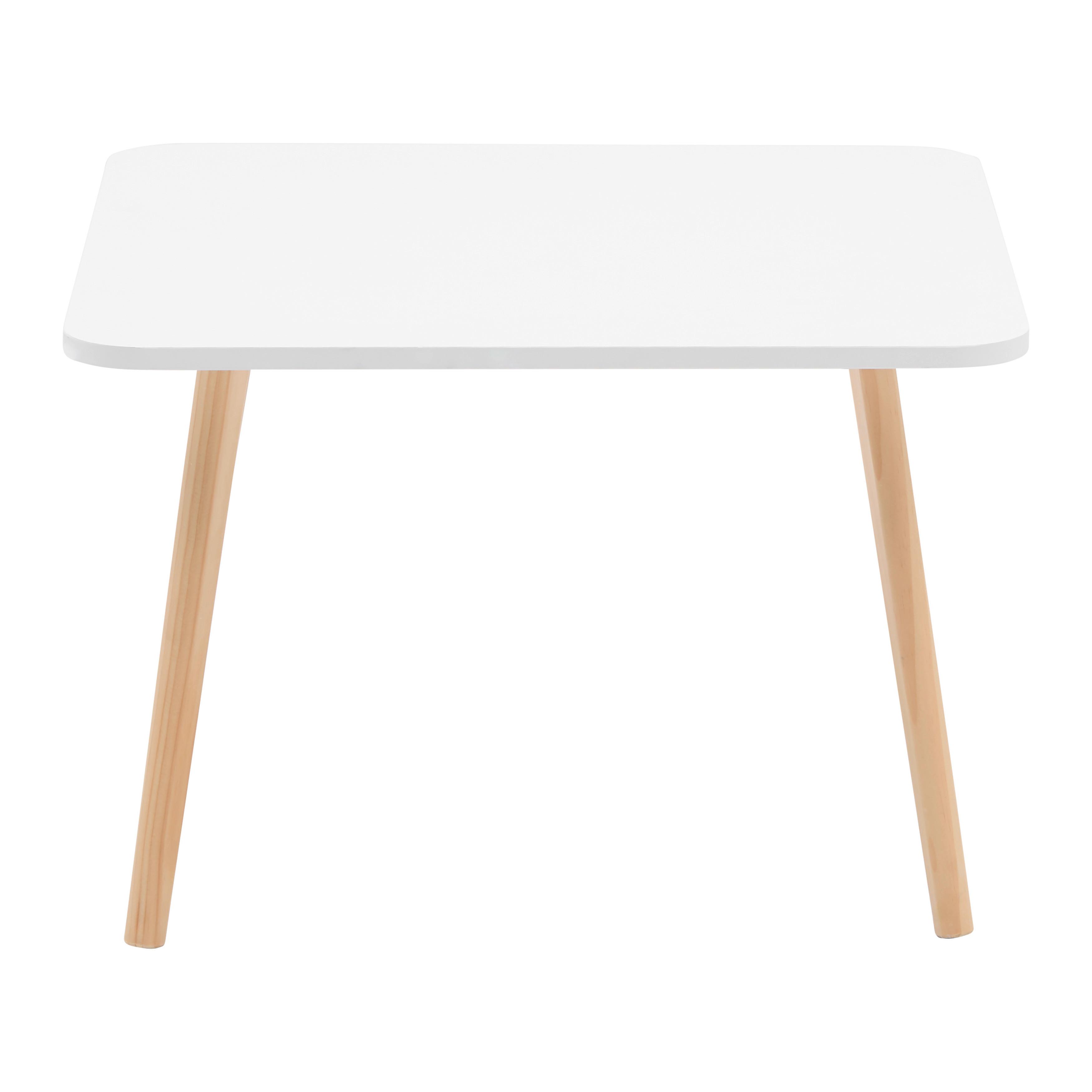 SOFFBORD ANOUK -BASED/SB- - vit/furufärgad, Modern, trämaterial/trä (60/60/40cm) - Based