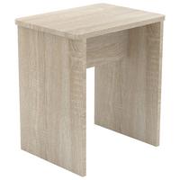 Tabure Esal, Hrast Sonoma - bela/hrast sonoma, Moderno, leseni material (40/45/30cm) - MID.YOU