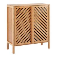 Spodnja Omarica Bonny, Bambus - naravne barve, Moderno, naravni materiali (75/85/35cm) - Bessagi Home