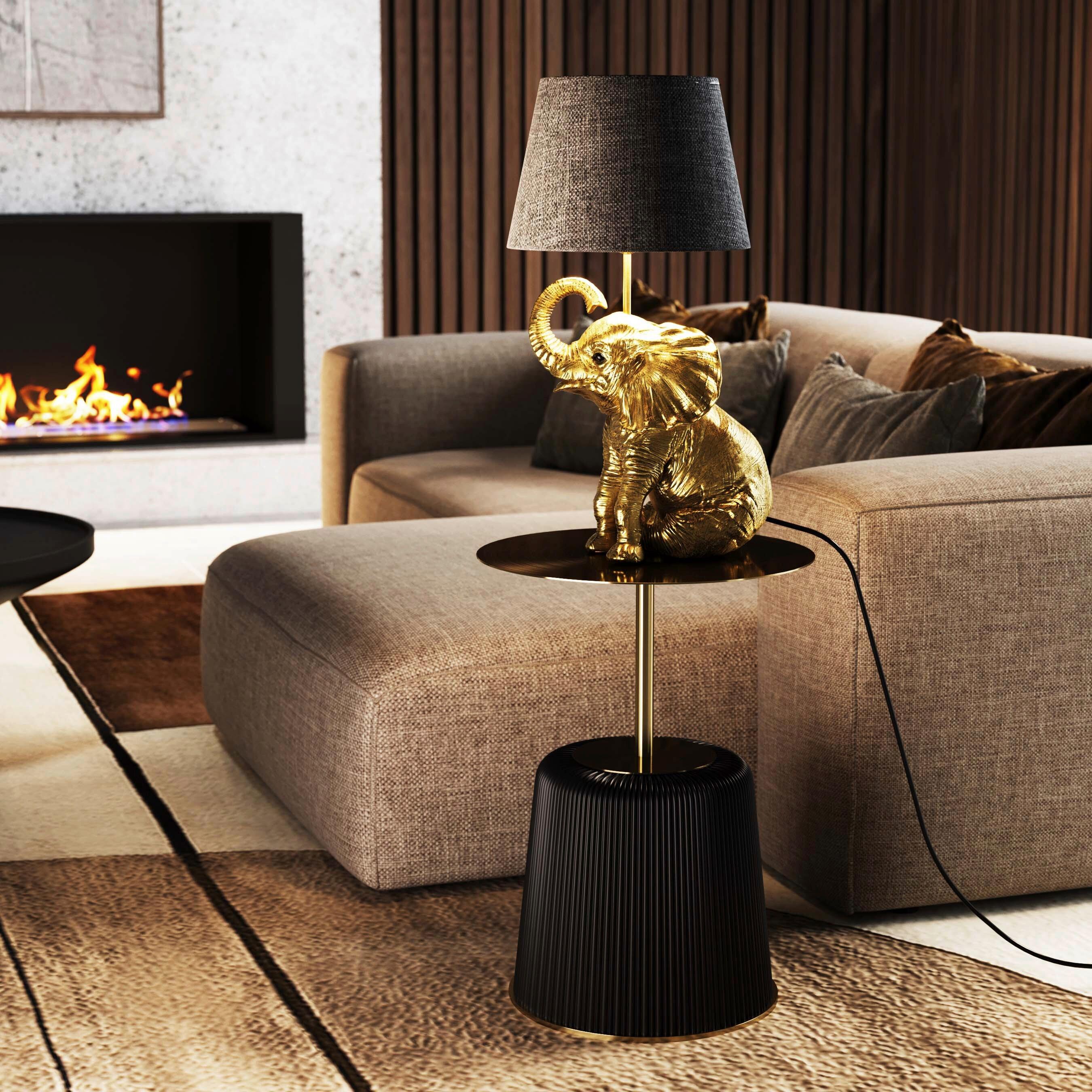 LAMPA STOJĄCA 55539 - Design, tworzywo sztuczne/metal (27/48/27cm) - Kare-Design