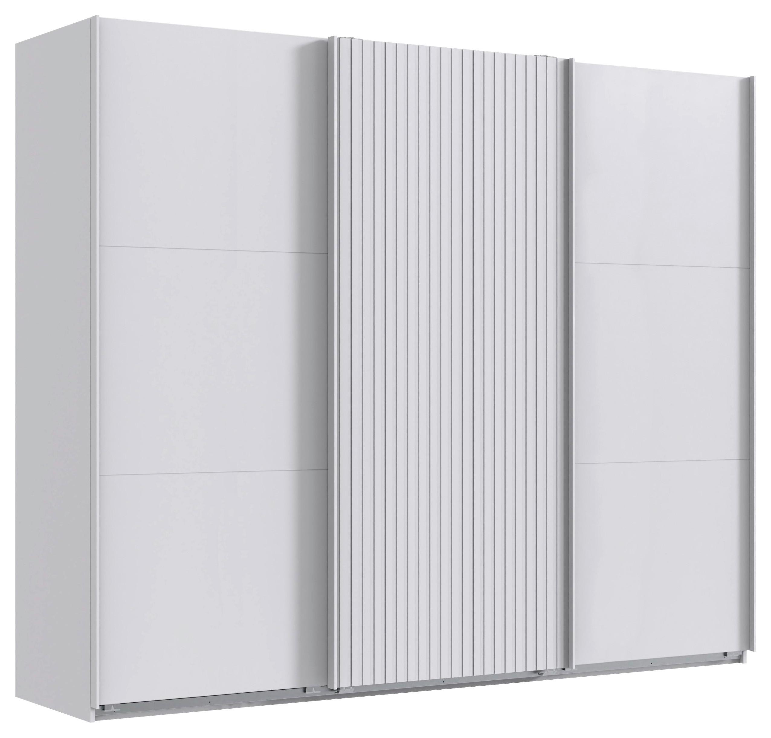 Ormar S Kliznim Vratima Andorra - bijela, Moderno, drvni materijal (300/216/65cm) - Modern Living