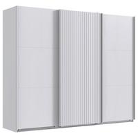 Ormar S Kliznim Vratima Andorra - bijela, Moderno, drvni materijal (300/216/65cm) - Modern Living