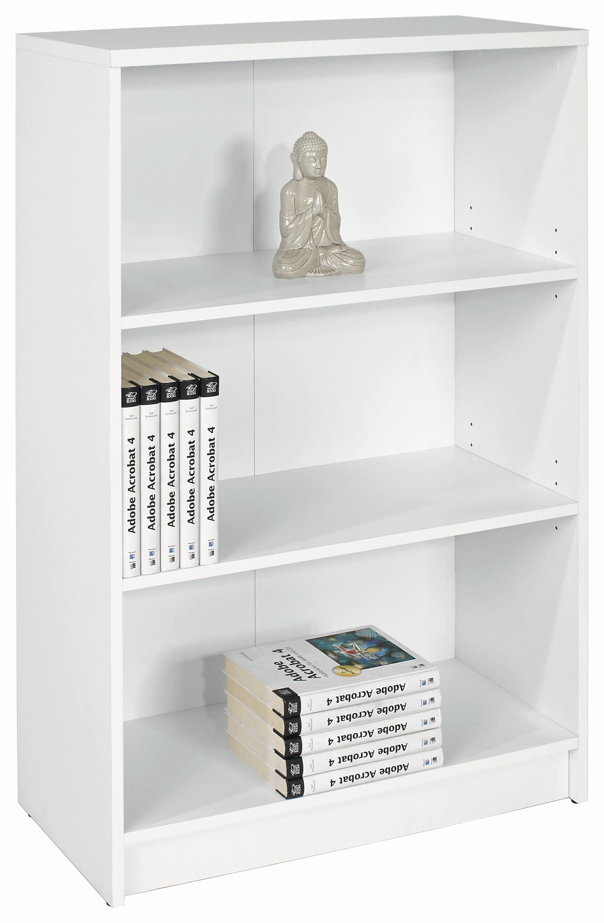 Regal 4-You Yur02 - bela, Moderno, leseni material (74/111,5/35,2cm) - Mömax