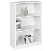 Polc Fehér 2 Polclappal 4-You - fehér, Modern, faalapú anyag (74/111,5/35,2cm)