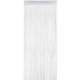 Zsinórfüggöny Fehér Színben - Fehér, Textil (60/245cm) - Mömax modern living