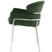 Karosszék Corey 125 - ezüstszínű, Design, műanyag/fém (58/79/57cm) - Kayoom