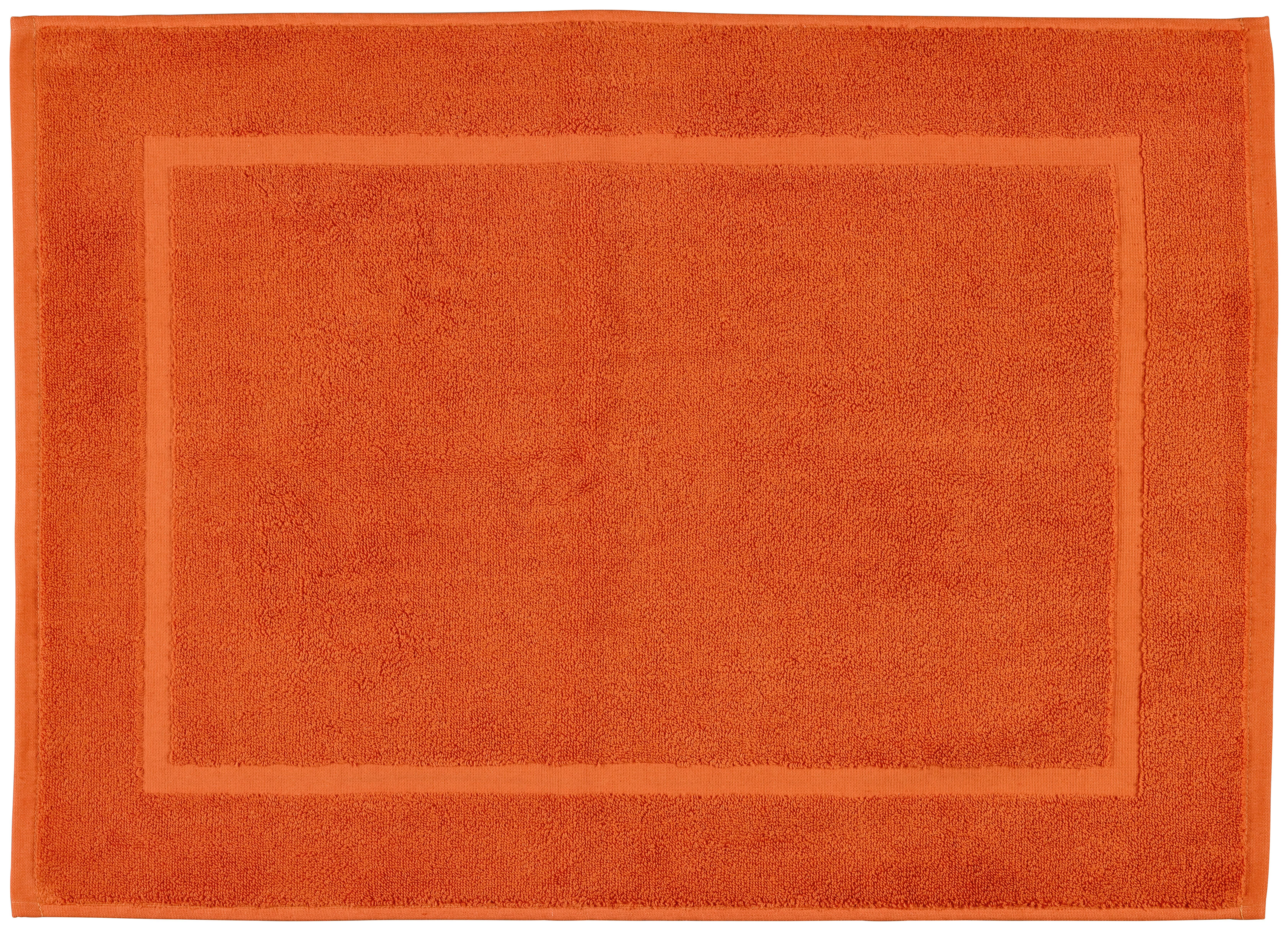 Badematte Melanie in Terra Cotta ca. 50x70cm - Terracotta, Textil (50/70cm) - Modern Living
