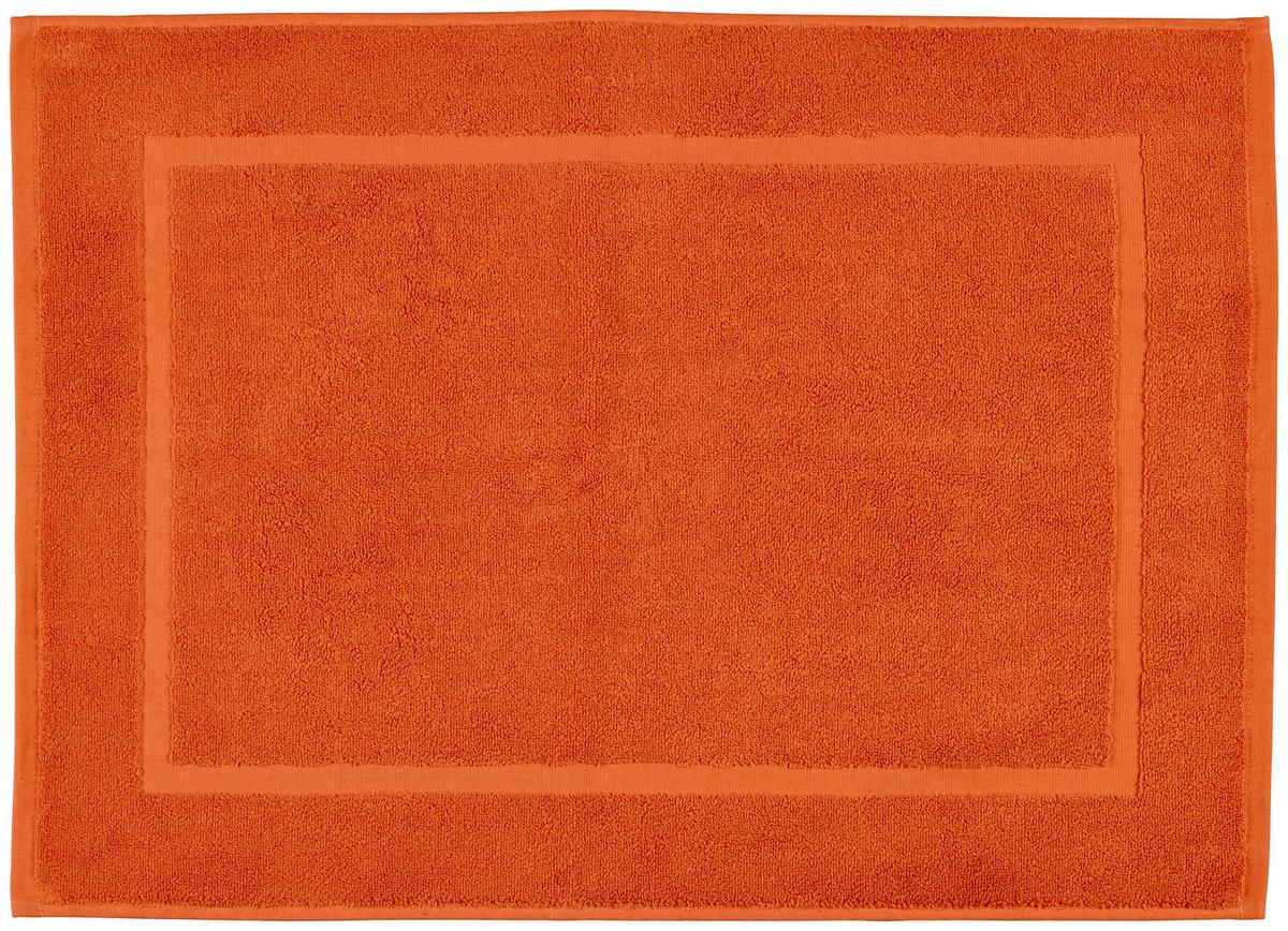 Badematte Melanie in Terra Cotta ca. 50x70cm - Terracotta, Textil (50/70cm) - Modern Living