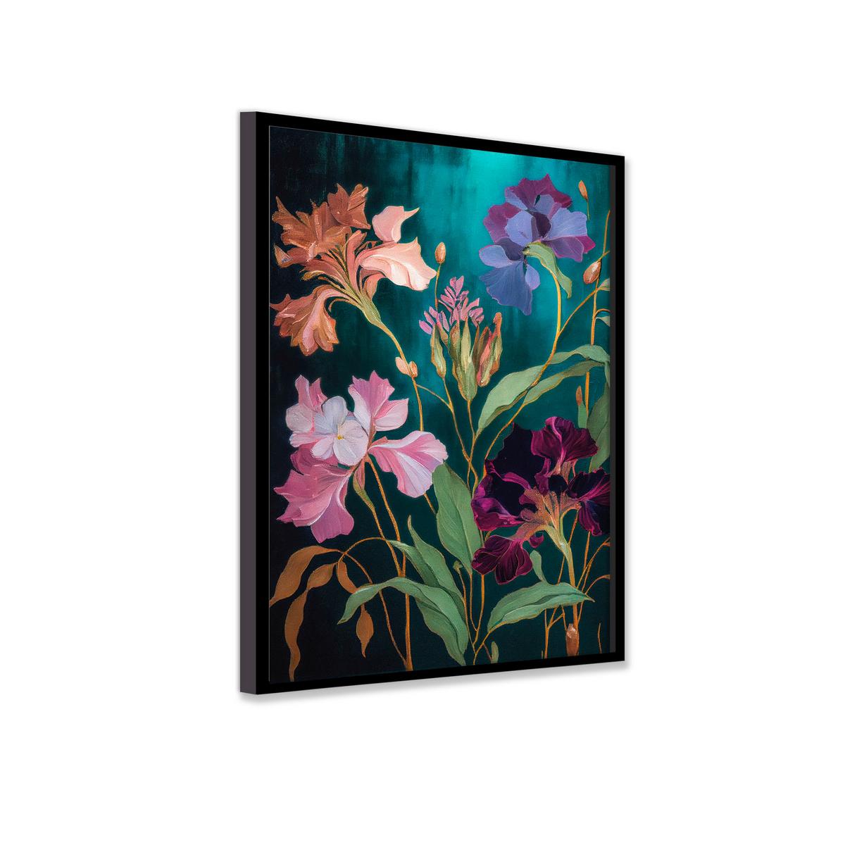 Tablou cu ramă Vous cca. 30x40 cm - multicolor/negru, hârtie/material pe bază de lemn (30/40cm) - Modern Living