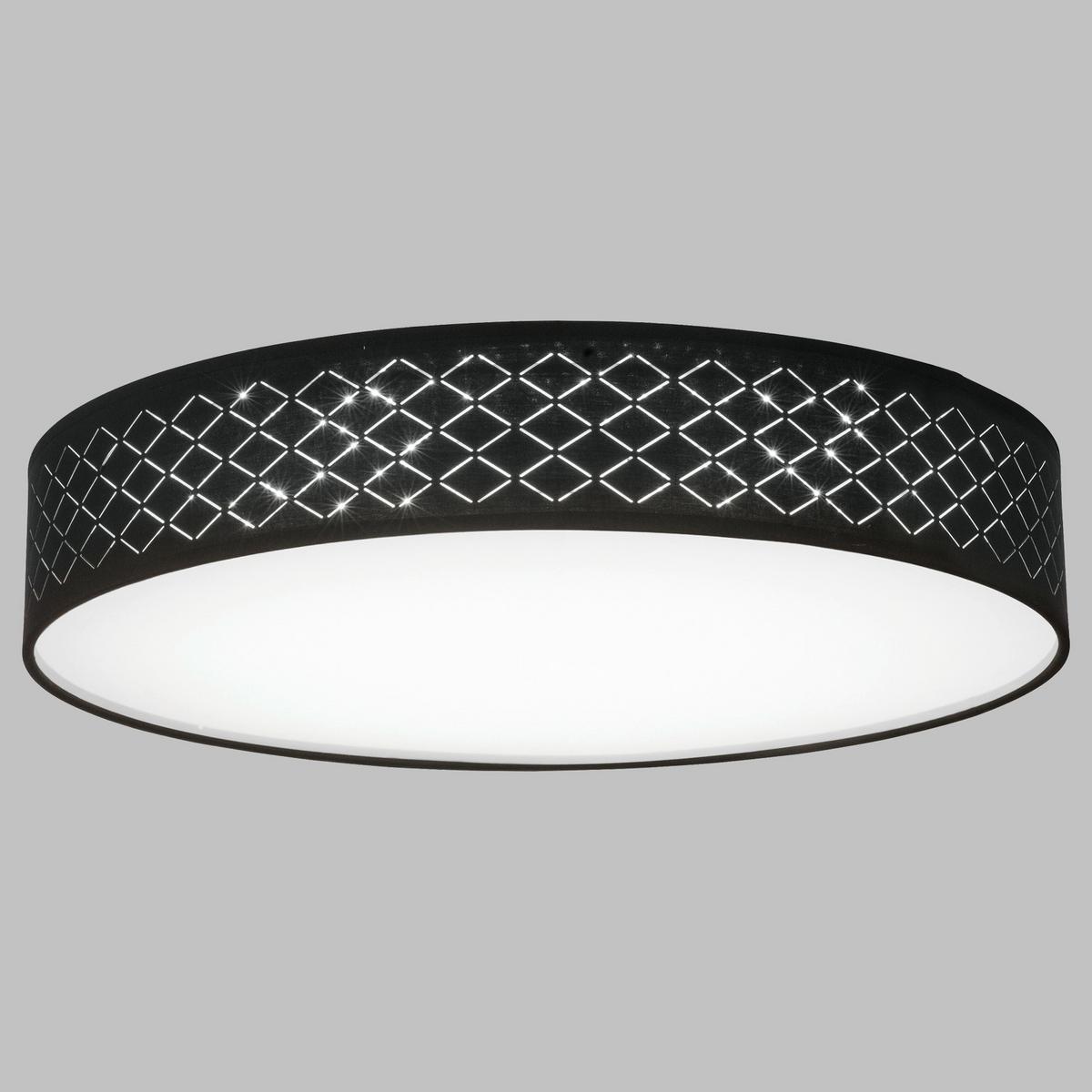 LAMPA SUFITOWA LED CARLA72,22 - czarny/kolor złoty, Modern, tworzywo sztuczne/metal (60/12cm) - Globo