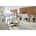 Regal in Weiß - Weiß, MODERN, Holzwerkstoff/Kunststoff (151/150/37cm) - PREMIUM LIVING