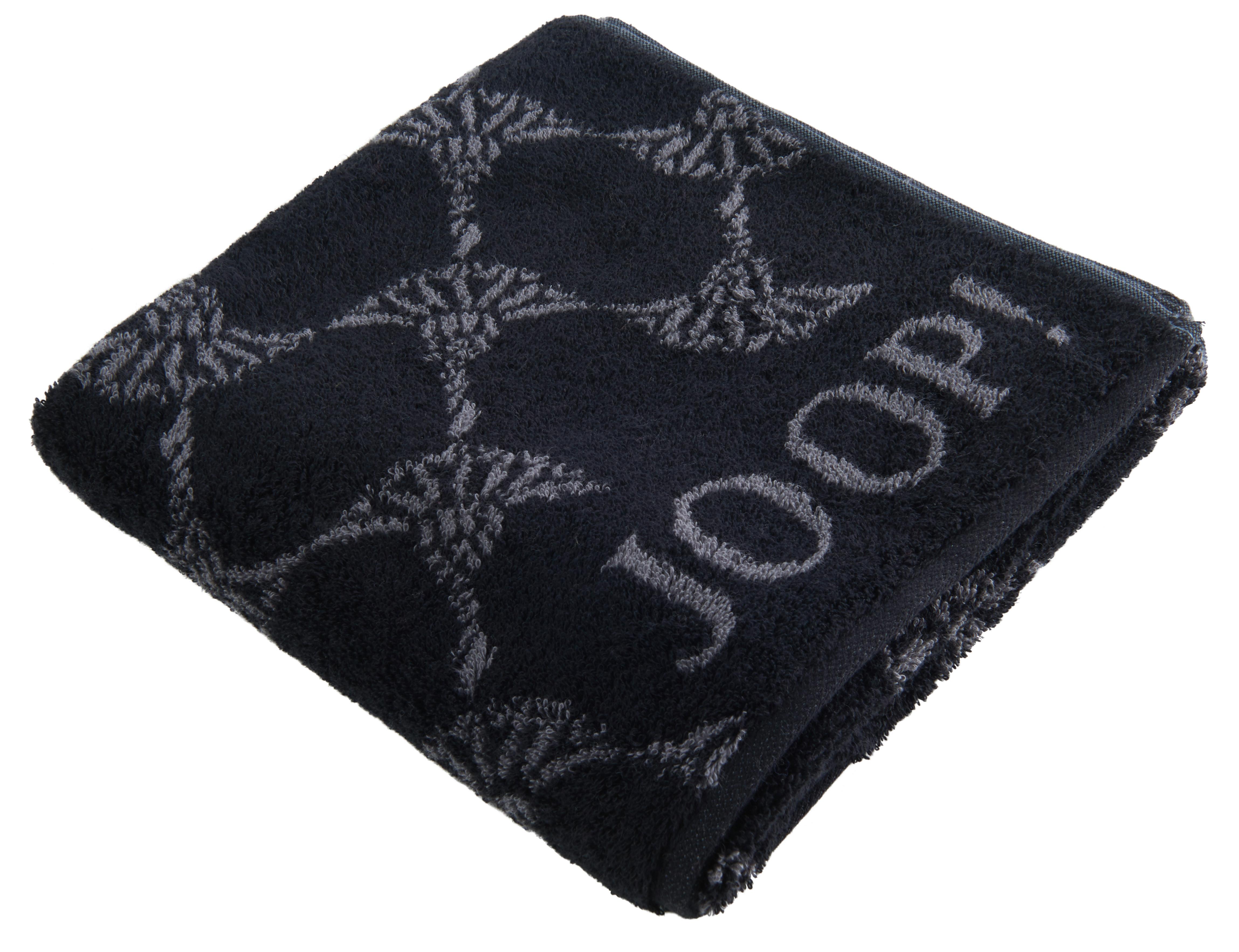RĘCZNIK JOOP! CLASSIC CORNFLOWER - czarny, Design, tkanina (50/100cm) - Joop!