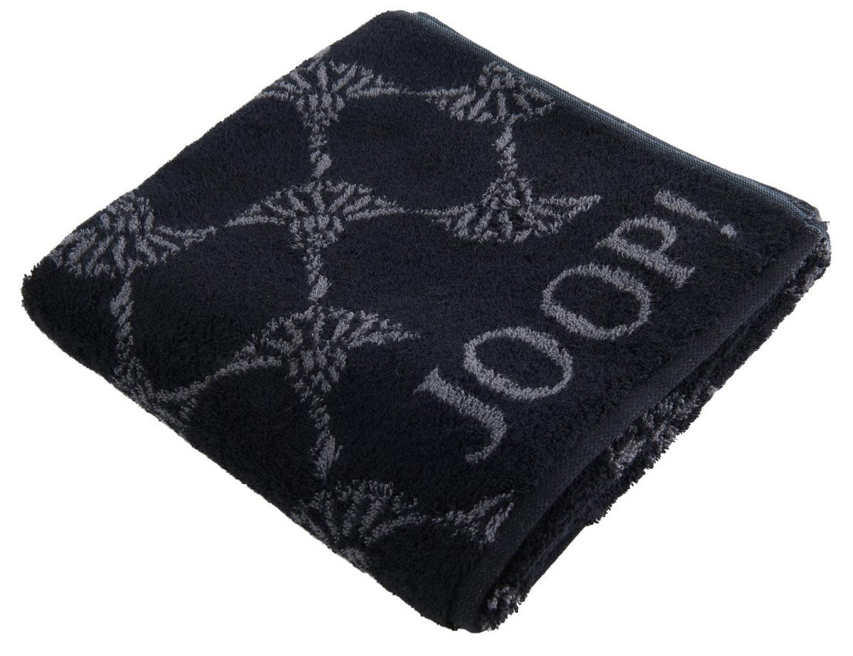 RĘCZNIK JOOP! CLASSIC CORNFLOWER - czarny, Design, tkanina (50/100cm) - Joop!
