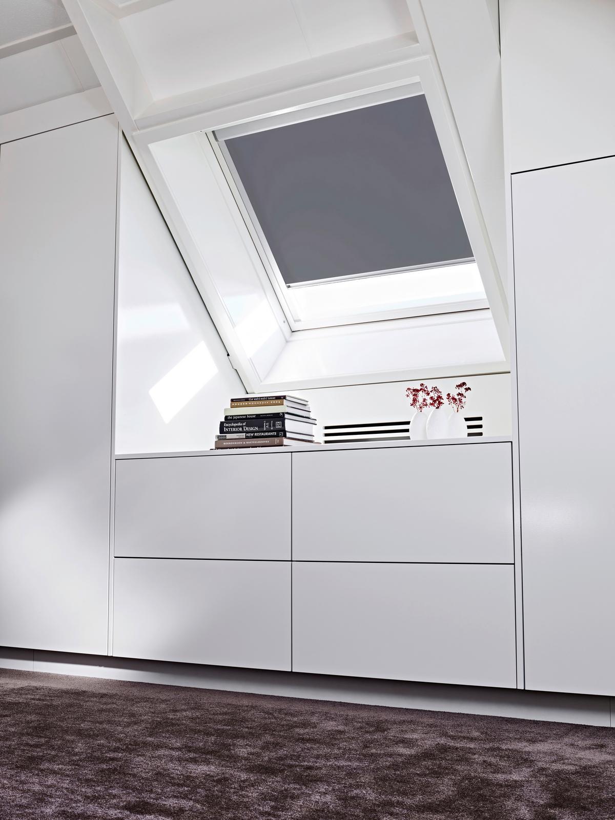 Dachfenster-Rollo Sky 2.0 ca. 61,3x99,5cm - Grau, Basics, Textil (61,3/99,5cm) - MID.YOU