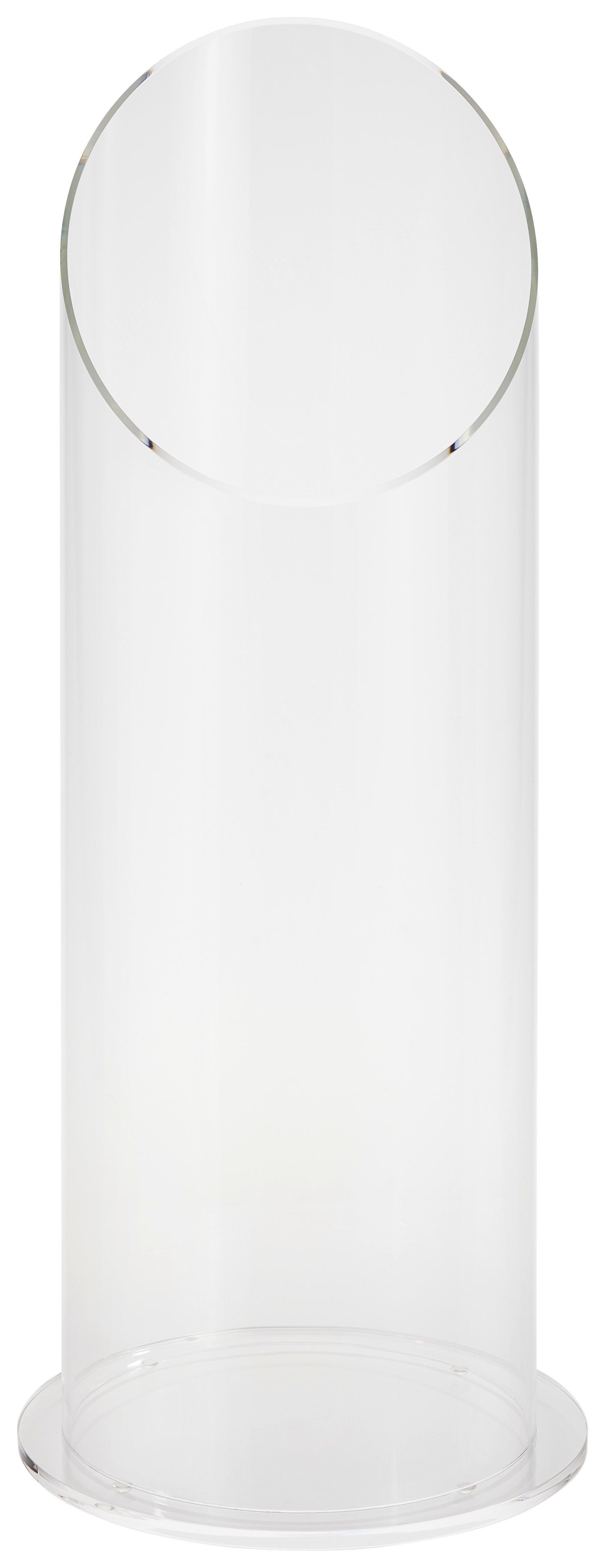 STOJAK NA PARASOLE 5006 - przejrzysty, Design, tworzywo sztuczne (20/60/20cm) - Xora