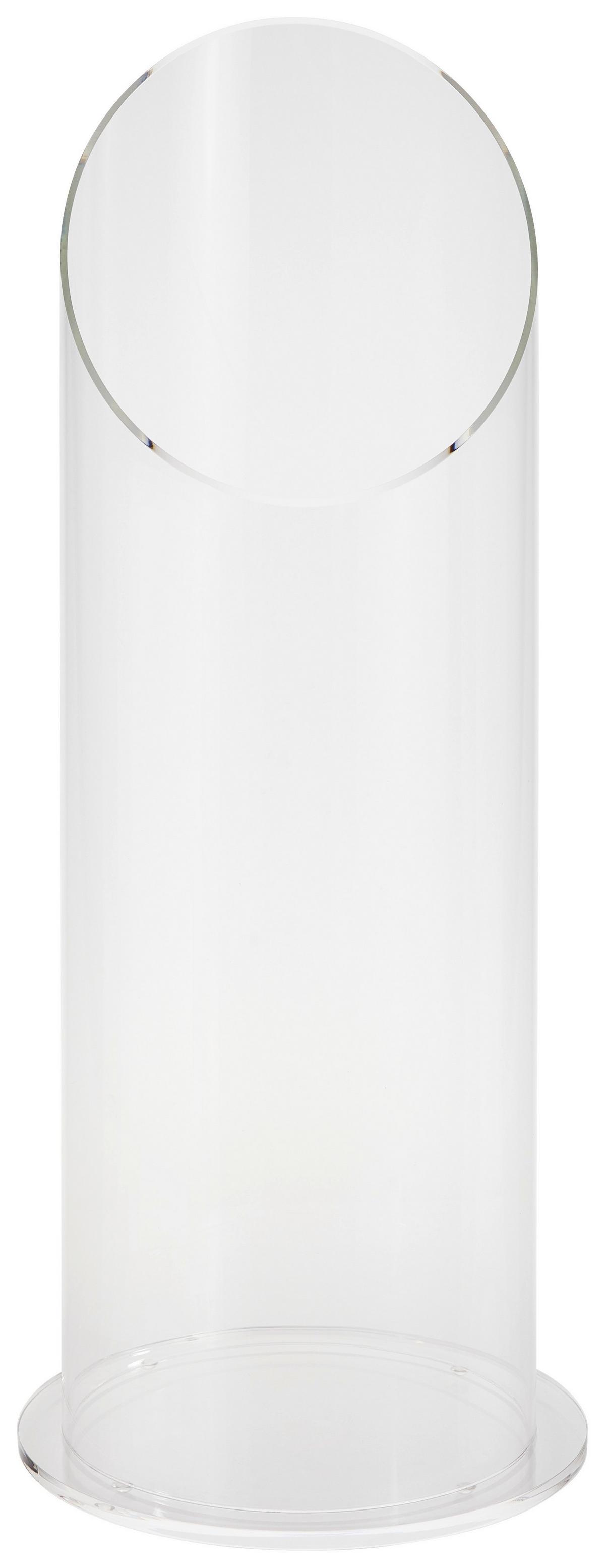 STOJAK NA PARASOLE 5006 - przejrzysty, Design, tworzywo sztuczne (20/60/20cm) - Xora