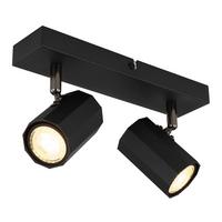 STRAHLER 57918-2B JAMES - Schwarz, Design, Metall (26/6/14,5cm) - Globo