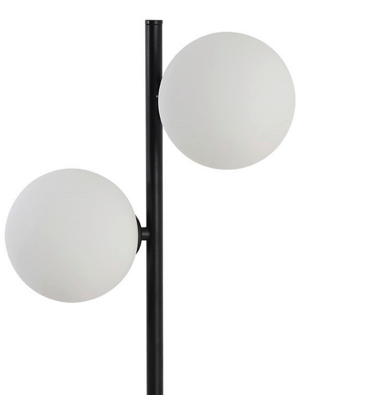 Tischleuchte Lp-002/2t Bk Dorado - Schwarz, Konventionell, Metall (45/28/15cm)