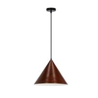 Viseća Svjetiljka Dunca - boje oraha/crna, Design, metal (32/32/115cm)