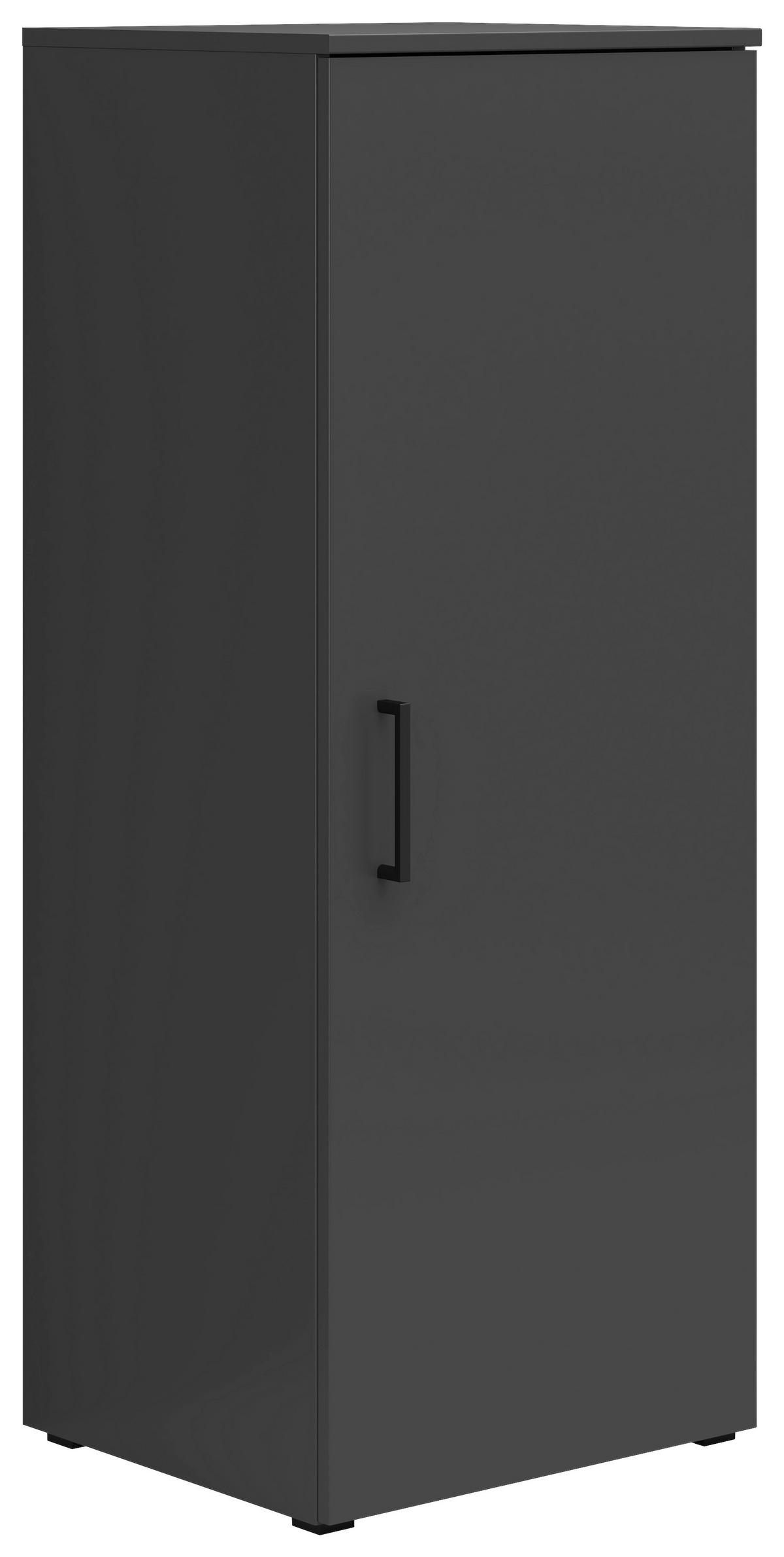 Kommode Multistauraum Graphitfarben - Anthrazit/Graphitfarben, Modern, Holzwerkstoff/Kunststoff (45/115/40cm) - Premium Living