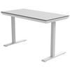SKRIVBORD HARRY - vit, Modern, metall/trämaterial (120/72-120/60cm) - Mömax
