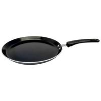 Palacsintasütő Átm.: Kb. 24cm Basic - fekete/ezüstszínű, Konventionell, műanyag/fém (24/2cm) - Mömax