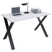 Pisalna Miza Lona, Bela, Črna - črna/bela, Moderno, kovina/leseni material (110/50/76cm) - MID.YOU