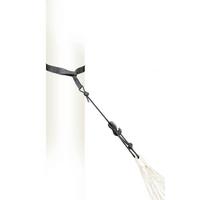 Hängemattenhalterung Suspension ca. 300 cm - Schwarz, Basics, Kunststoff (300cm) - La Siesta