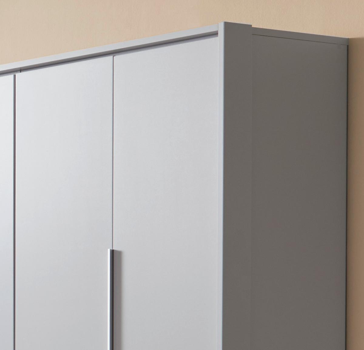 DULAP USI ROTATIVE ALABAMA - gri deschis, Modern, material pe bază de lemn (271/229/54cm) - Modern Living