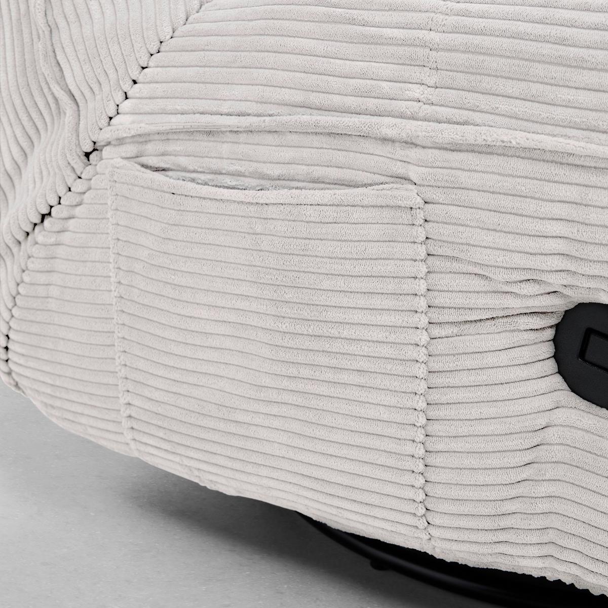 Relax Fotel Alura - krém, Modern, textil/fa (90/92/90cm) - Bessagi Home