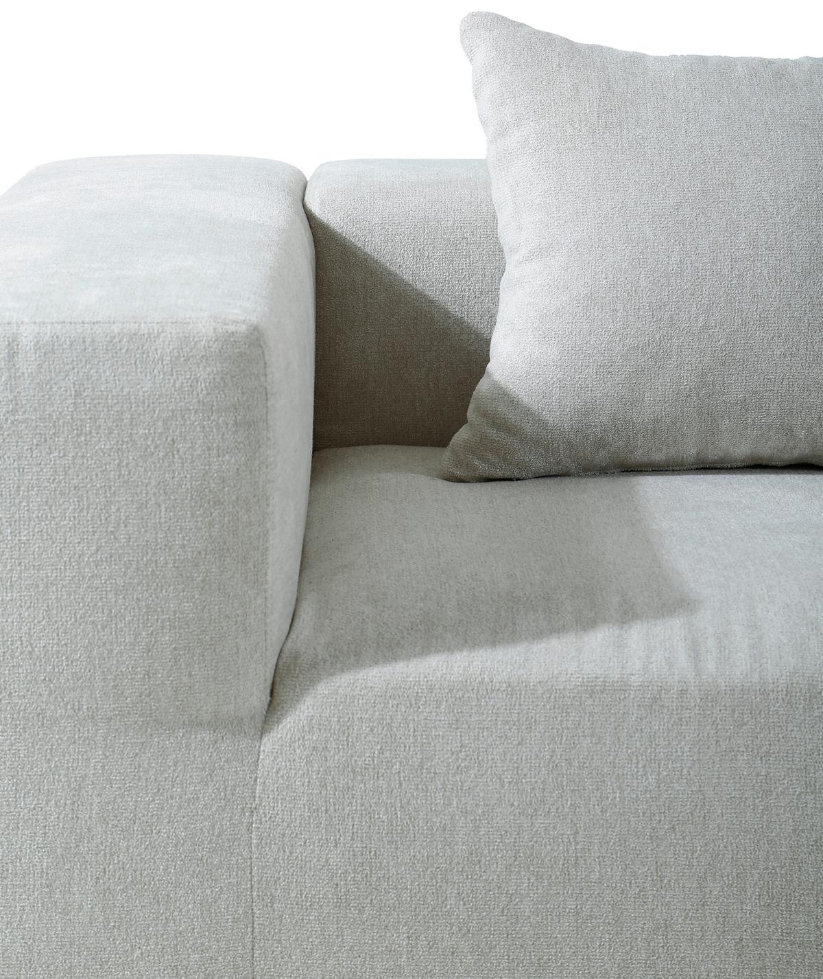 SOFA TRZYOSOBOWA VESPERA - beżowy, Design, tkanina (300/60/100cm) - P & B