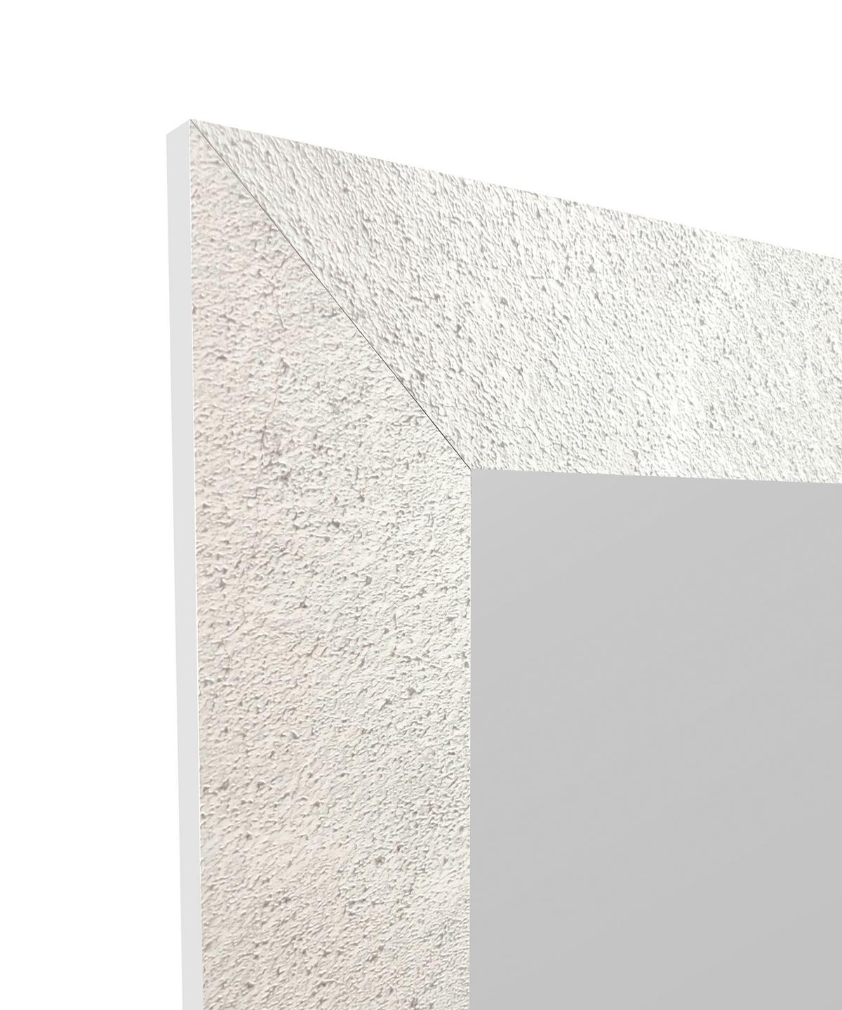 Oglindă Paraiso - alb/gri, Modern, sticlă/material pe bază de lemn (71/172/3cm) - Premium Living