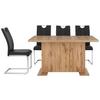 UITSCHUIFBARE TAFEL INGRID - Eikenkleuren, Modern, Houtcomposiet (140-180/90/78cm) - Mömax