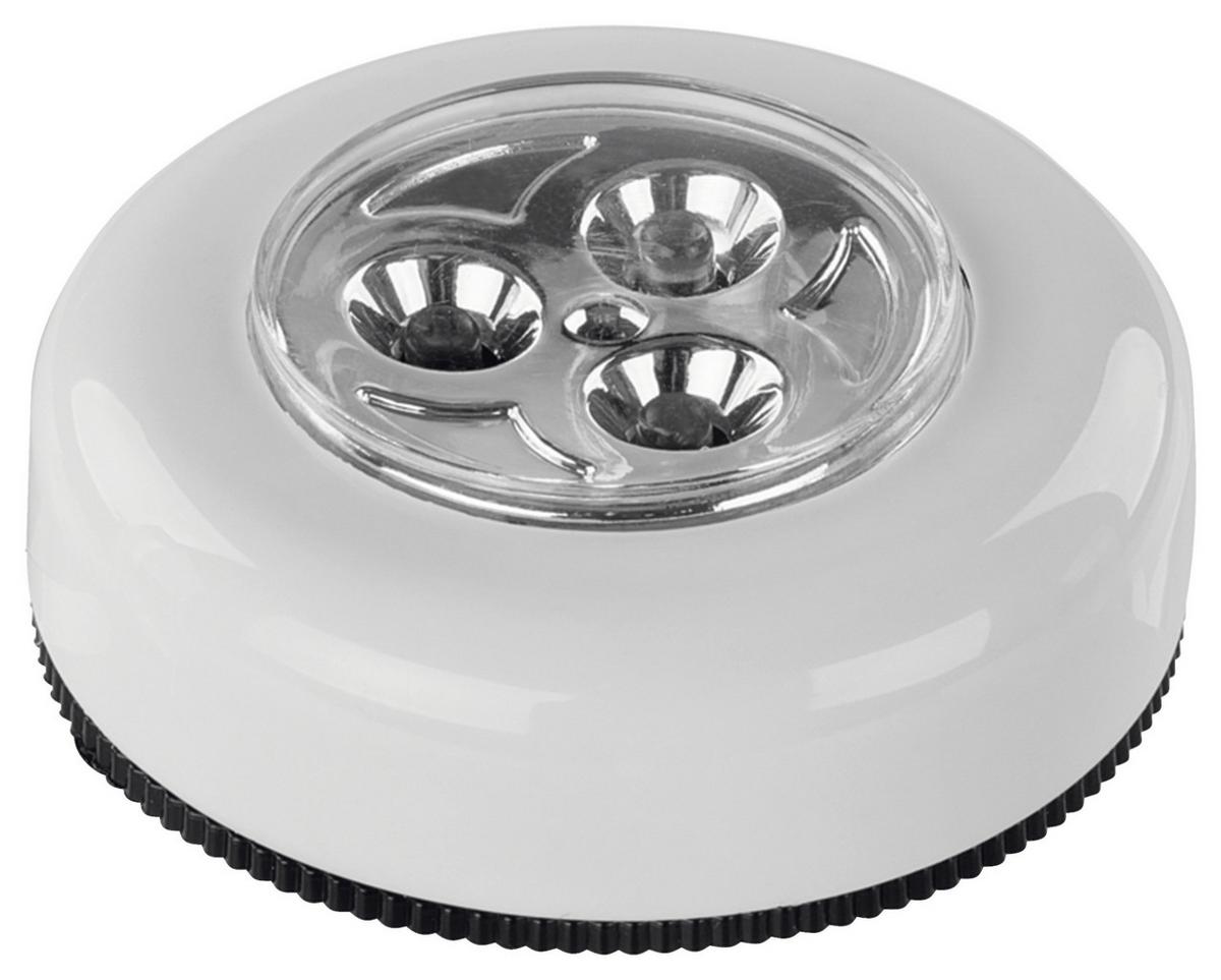 LED Éjszakai Irányfény 3db-Os - fehér, Basics, műanyag (0.68/0.68/0.23cm)