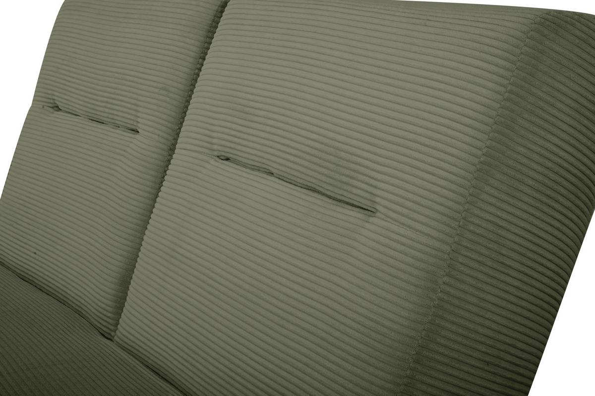 Zofa Luna, Olivno Zelena, Funkcija Ležišča - olivno zelena , Design, tekstil (159/88/160cm) - Livetastic